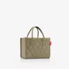 Reisenthel dailyshopper XS rhombus olive -minikassi