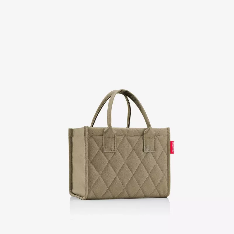 Reisenthel dailyshopper XS rhombus olive -minikassi