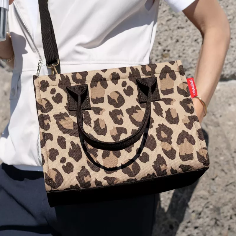 Reisenthel dailyshopper XS Leo Macchiato ostoskassi