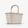 Reisenthel Carrybag Summerstripes Coffee ostoskori 22L