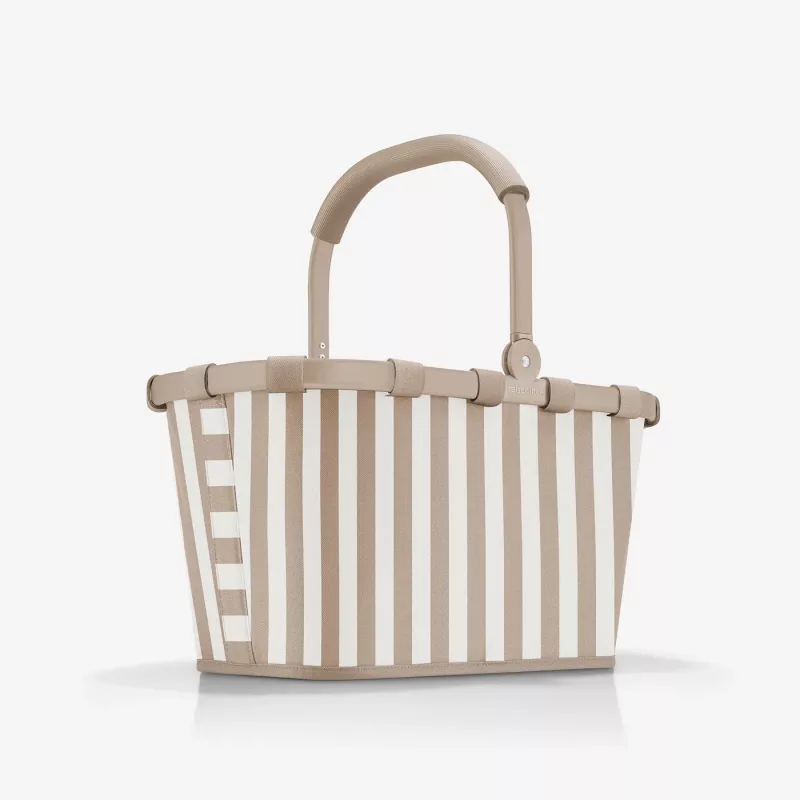 Reisenthel Carrybag Summerstripes Coffee ostoskori 22L