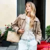 Reisenthel daily shopper XS leo vanilla ostoskassi