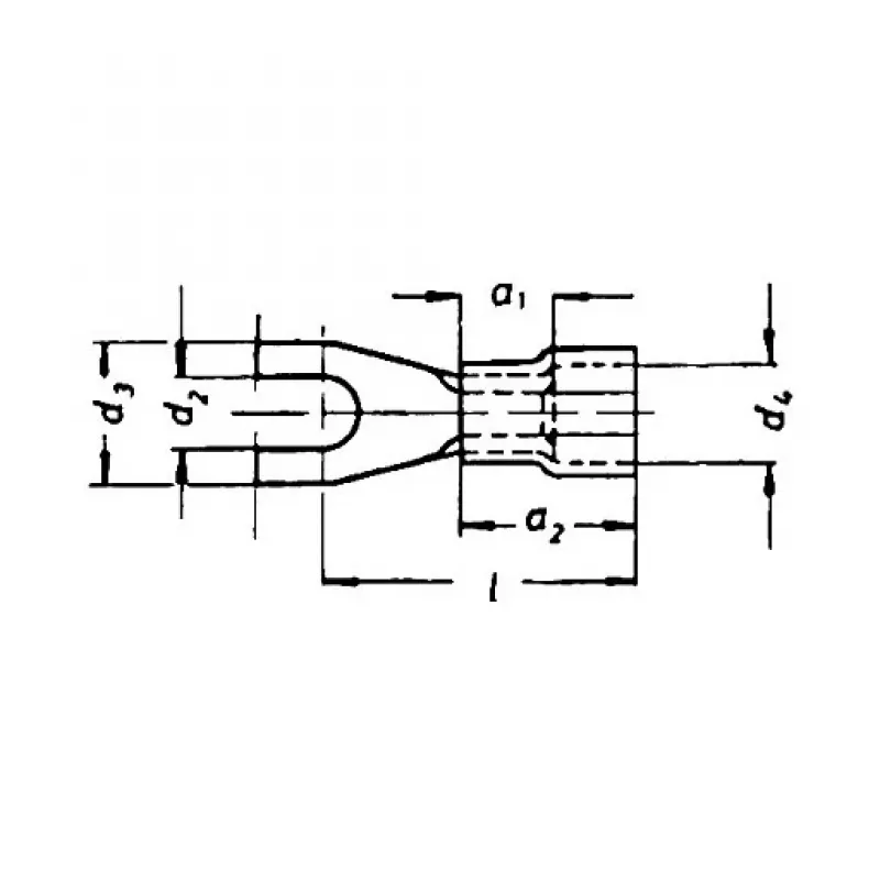 Klauke Puristuskaapelikenkä 1,5-2,5 mm² eristetty 630C/5