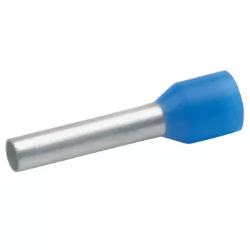 KLAUKE GR4738 eristetty johdinpäätehylsy, 2,5 mm², sininen, tinattu kupari, polypropeeni (PP), 100 kpl