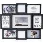 NIELSEN DESIGN Why Not Collage Black Resin Gallery valokuvakehys 8999334