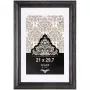 NIELSEN DESIGN Accent Vintage valokuvakehys DIN A4 21x29,7 cm puu musta