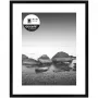 NIELSEN DESIGN Aura valokuvakehys musta 24x30 cm puu sis. passpartuun 1122000