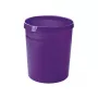 HAN GRIP 18L pyöreä jäteastia, polypropeeni, violetti, 312mm x 312mm