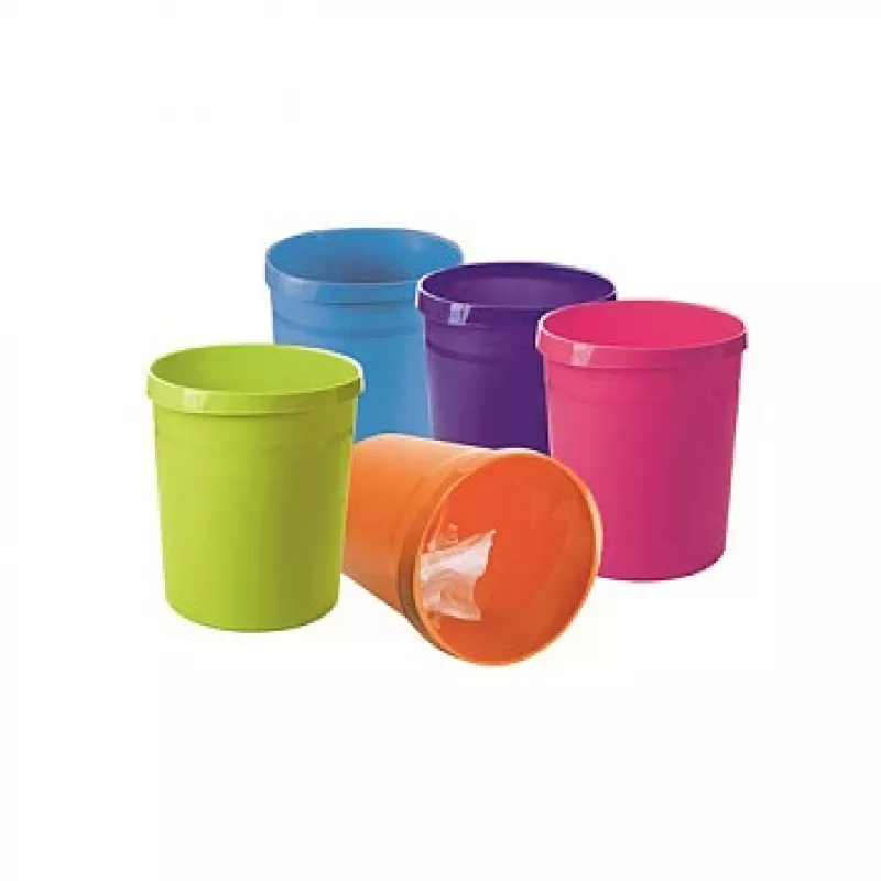 HAN GRIP 18L pyöreä jäteastia, polypropeeni, violetti, 312mm x 312mm
