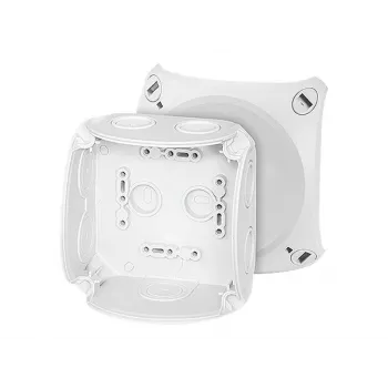 HENSEL DK 0400 G kaapelijakorasia, harmaa (RAL 7035), ilman liittimiä