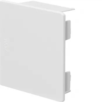 HAGER päätykappale LF6006069016 60x57mm liikenteenvalkoinen (RAL 9016) Tehalit LF -kaapelikanavalle