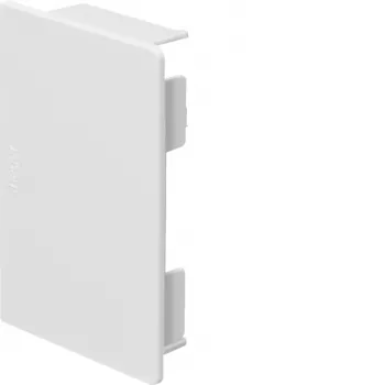 HAGER päätykappale halogeeniton LF/LFH 60x90mm liikenteenvalkoinen (RAL 9016) LF6009069016