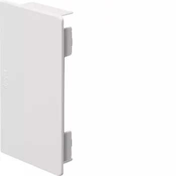 HAGER päätykappale LF6011069016 60x110mm liikenteenvalkoinen (RAL 9016) Tehalit LF -kaapelikanavalle
