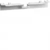 HAGER laitetelineen peitelevy SL20055A9016 20x55mm liikenteenvalkoinen (SL20055A9016)