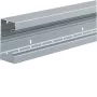 Hager BRA651301ELN jalkalistakanavan alaosa, alumiini luonnonanodisoitu, 2000x130x65 mm