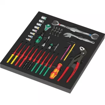 Wera 9753 KK Maintenance Set 1 vaahtomuovisisäke