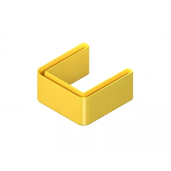 Niedax suojus U-profiilille 50x50 SKU 5050