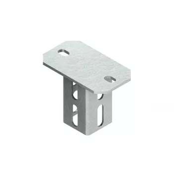 Niedax KU5050 ruuvinkantalevy profiilille U 5050, kuumasinkitty DIN EN ISO 1461 mukaisesti