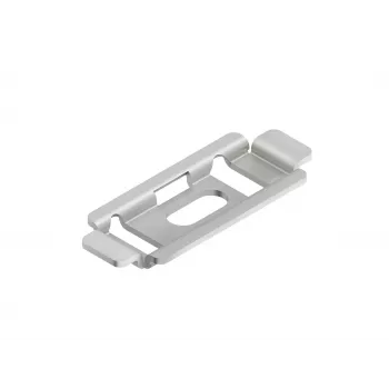 Niedax GRBP 6 F kiinnityslevy kaapelikouruille, 60 mm korkeus, teräs, sendzimir-sinkitty, 100x60x1,5 mm