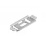Niedax GRBP 6 F kiinnityslevy kaapelikouruille, 60 mm korkeus, teräs, sendzimir-sinkitty, 100x60x1,5 mm