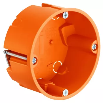 Kaiser Elektro 9061-00 onteloseinä-kojerasia Ø 68 mm syvyys 35 mm oranssi