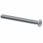KAISER ELEKTRO 2472-40 laiteruuvi 3,2 x 40 mm linssikanta ura teräs sinkitty 1 kpl