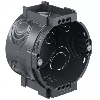 Kaiser Elektro UP1 uppoasennettava laiterasia 4x3 1056-05 ruuvikupuilla ja laiteruuveilla