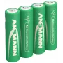 ANSMANN 4x AA 2800 mAh NiMH akut (Mignon) - 1322-0027