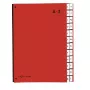 PAGNA pöytäjärjestäjä 24 lokeroa - A4 - kartonki - punainen - pysty - 340 mm - 35 mm