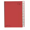 PAGNA pöytäjärjestäjä 32 lokeroa - A4 - kartonki - punainen - pysty - 340 mm - 40 mm