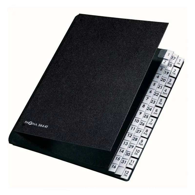 PAGNA Classic 44 lokeron pöytäjärjestäjä - A4 - musta - pysty - 265 x 55 x 340 mm