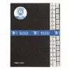 PAGNA Classic 44 lokeron pöytäjärjestäjä - A4 - musta - pysty - 265 x 55 x 340 mm