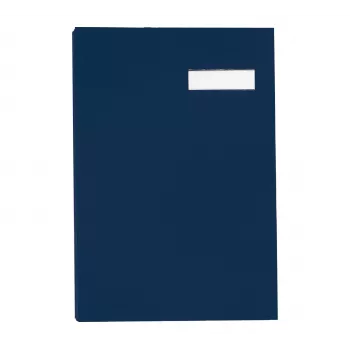 Pagna Classic vipukantinen kansio A4 80 mm sininen kangaspäällyste