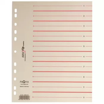 PAGNA 100 välilehteä Easy Rip A4 beige