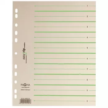 PAGNA 100 välilehteä Easy Rip A4 beige