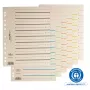 PAGNA välilehdet A4 kartonki beige 100 kpl rei'ittämätön 180 g/m² 44063-09