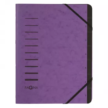PAGNA kansio A4 aubergine kuminauha 245x320 mm 4 mm selkä 320 g/m²