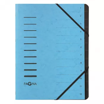 Pagna 40059-18 A4 sininen kansio kuminauhalla 245 mm 5 mm 320 mm