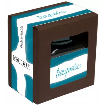 ONLINE mustepullo turkoosinsininen 50 ml