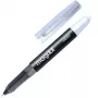 ONLINE MagiXX Rollerball Pen musta/hopea 0,7 mm sininen muste 1 kpl