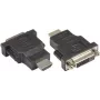 GoodConnections DVI-D - HDMI videosovitin, DVI-D naaras - HDMI uros, 24+1 pins, musta