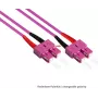 Good Connections kuitupatch-kaapeli duplex OM4 (multimode 50/125) SC/ST - 7,5 m
