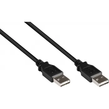 Good Connections USB 2.0 High-Speed EASY A-A-liitinkaapeli - musta - 3 m