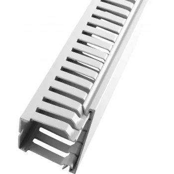 LICATEC kaapelikanava 25 x 75 mm halogeeniton harmaa 7670-1