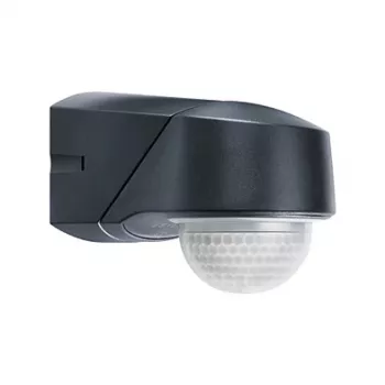 ESYLUX RC 230i passiivinen infrapunaliiketunnistin kattoon/seinaan 20 m, musta, IP54, 2500 lux, 2,5 m