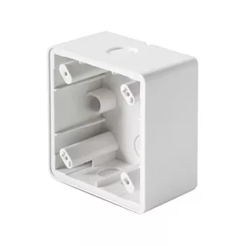 ESYLUX EM10055164 Pinta-asennusrasia MD180i/PD180i-tunnistimille, IP20/44, valkoinen