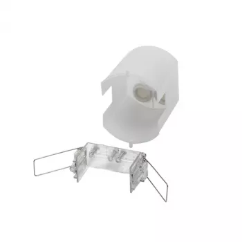 ESYLUX EP10425929 pinta-asennuskotelo valkoinen polypropeeni 63x63 mm