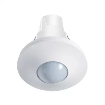 ESYLUX PD-C 360 kattoläsnäolotunnistin, 360° PIR, DALI, valkoinen