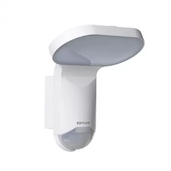 ESYLUX WILMA WL 200 OP MD 1600lm 4000K IP65 valkoinen ulko-LED-valonheitin liiketunnistimella