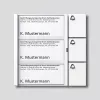 Siedle TM 612-3 W soittonappimoduuli - valkoinen - 3 nappia - Vario-sarja